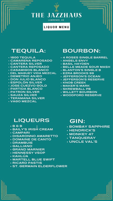 Liquor menu two