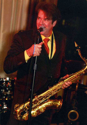 Rick performing at Jazz Haus