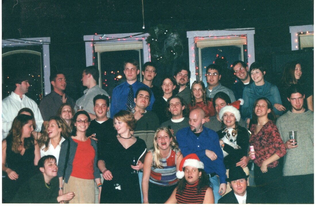 Staff and friends 2000